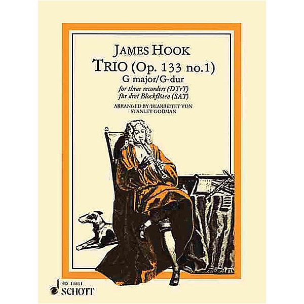Schott Trio in G Major, Op. 133, No. 1 Schott Series by James Hook Arranged by Stanley Godman