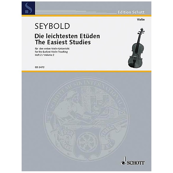 Schott Easiest Violin Etudes Vol. 2 Schott Series