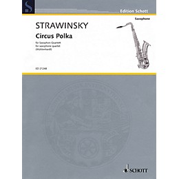 Schott Igor Stravinsky - Circus Polka Schott Book  by Igor Stravinsky Arranged by Olaf Mühlenhardt