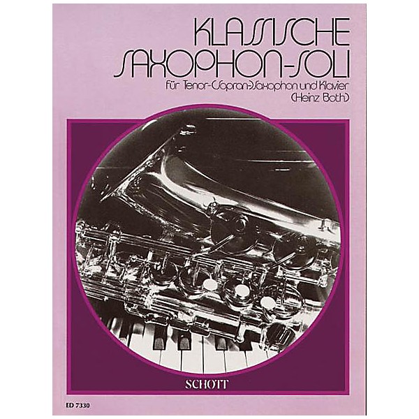 Schott Klassische Saxophone-soli (German Text) Schott Series