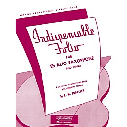 Rubank Publications Indispensable Folio - Eb Alto Saxophone and Piano Rubank Solo Collection Series