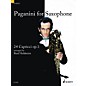 Schott Paganini for Saxophone (24 Capricci, Op. 1 Soprano or Alto Saxophone) Woodwind Series thumbnail