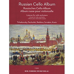 Rob. Forberg Musikverlag Russian Cello Album (7 Pieces for Cello and Piano) String Series Softcover