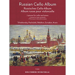 Rob. Forberg Musikverlag Russian Cello Album (7 Pieces for Cello and Piano) String Series Softcover