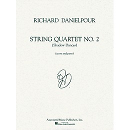 Associated String Quartet No. 2 (Shadow Dances) (Score and Parts) String Ensemble Series by Richard Danielpour