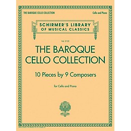 G. Schirmer The Baroque Cello Collection String Solo Series Softcover