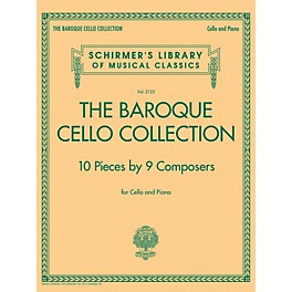 G. Schirmer The Baroque Cello Collection String Solo Series Softcover