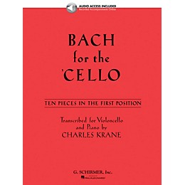 G. Schirmer Bach for the Cello String Solo BK/Audio Online Composed by Bach Edited by Charles Krane