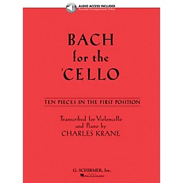 G. Schirmer Bach for the Cello String Solo BK/Audio Online Composed by Bach Edited by Charles Krane