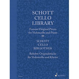 Schott Schott Cello Library (Famous Original Pieces for Cello and Piano) String Solo Series Softcover