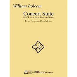 Edward B. Marks Music Company William Bolcom - Concert Suite Woodwind Solo Series  by William Bolcom