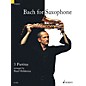 Schott Bach for Saxophone: 3 Partitas - BWV 1002, BWV 1004, BWV 1006 Woodwind Solo Series Book thumbnail