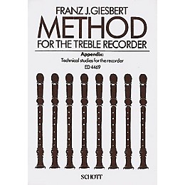 Schott Method for the Treble Recorder Schott Series