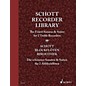 Schott Schott Recorder Library Woodwind Series Softcover thumbnail