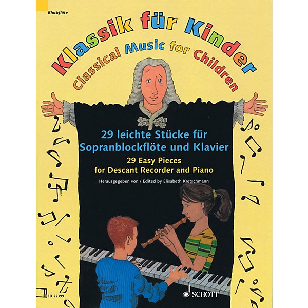 Schott Classical Music for Children Woodwind Solo Series Softcover