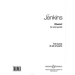 Boosey and Hawkes Chums! (Wind Quintet Score and Parts) Boosey & Hawkes Chamber Music Series Softcover by Karl Jenkins