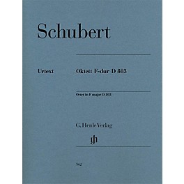 G. Henle Verlag Octet in F Major D 803 Henle Music Folios Series by Franz Schubert