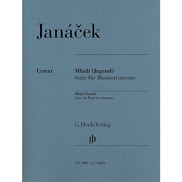 G. Henle Verlag Mládí (Youth) - Suite for Wind Instruments Henle Music Folios Series Softcover  by Leos Janácek