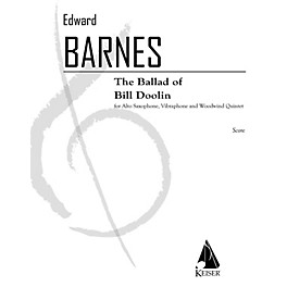 Lauren Keiser Music Publishing The Ballad of Bill Doolin (Woodwind Ensemble) LKM Music Series by Edward Barnes