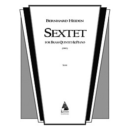 Lauren Keiser Music Publishing Sextet (Brass Ensemble) LKM Music Series by Bernhard Heiden