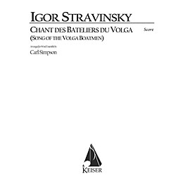 Lauren Keiser Music Publishing Chant des Bateliers du Volga (Song of the Volga Boatmen) LKM Music Series by Igor Stravinsky