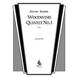 Lauren Keiser Music Publishing Woodwind Quintet No. 1 LKM Music Series by David Baker