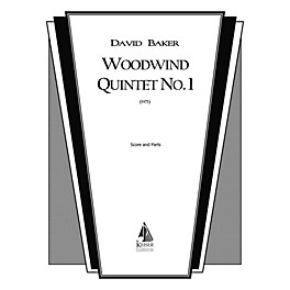 Lauren Keiser Music Publishing Woodwind Quintet No. 1 LKM Music Series by David Baker