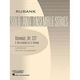 Rubank Publications Romanze, Op 227 (Bassoon Solo with Piano - Grade 2.5) Rubank Solo/Ensemble Sheet Series