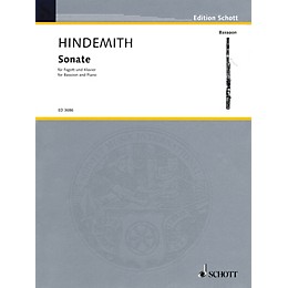 Schott Sonata (Bassoon with Piano Accompaniment) Schott Series