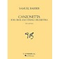 G. Schirmer Canzonetta (for Oboe & Piano Reduction) Woodwind Method Series by Samuel Barber thumbnail