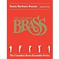 Hal Leonard Santa Barbara Sonata Brass Ensemble Series by Bramwell Tovey thumbnail