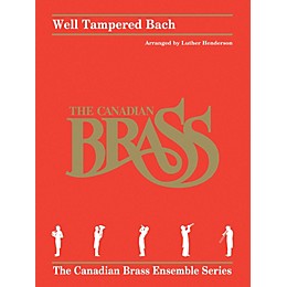 Hal Leonard Well Tampered Bach Brass Ensemble Series by Johann Sebastian Bach Arranged by Luther Henderson