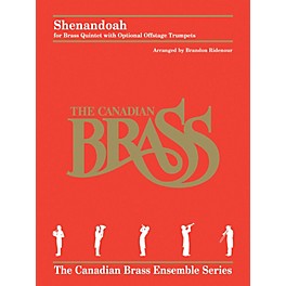 Hal Leonard Shenandoah Brass Ensemble Series by Traditional Arranged by Brandon Ridenour