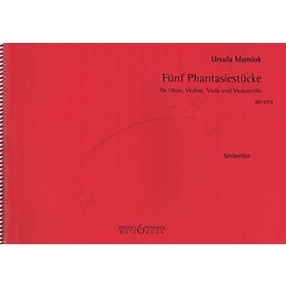Bote & Bock Fünf Phantasiestücke Boosey & Hawkes Chamber Music Series Book by Ursula Mamlok