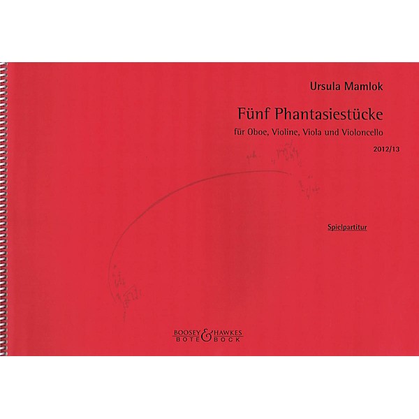 Bote & Bock Fünf Phantasiestücke Boosey & Hawkes Chamber Music Series Book by Ursula Mamlok