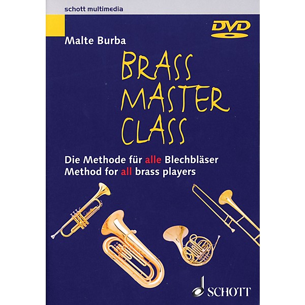 Schott Brass Master Class (Method for All Brass Players DVD (NTSC