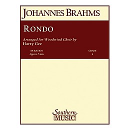 Southern Rondo (Woodwind Choir) Southern Music Series Arranged by Harry Gee