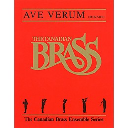 Hal Leonard Ave Verum (Score and Parts) Brass Ensemble Series by Wolfgang Amadeus Mozart