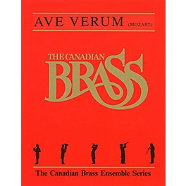 Hal Leonard Ave Verum (Score and Parts) Brass Ensemble Series by Wolfgang Amadeus Mozart