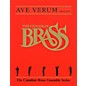 Hal Leonard Ave Verum (Score and Parts) Brass Ensemble Series by Wolfgang Amadeus Mozart thumbnail