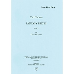 Wilhelm Hansen 2 Fantasy Pieces Op 2 (Oboe and Piano) Music Sales America Series