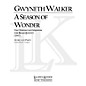 Lauren Keiser Music Publishing A Season of Wonder (for Brass Quintet) LKM Music Series by Gwyneth Walker thumbnail