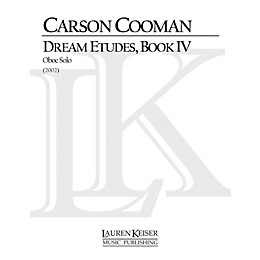 Lauren Keiser Music Publishing Dream Etudes, Book IV (Oboe Solo) LKM Music Series by Carson Cooman