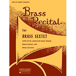 Rubank Publications Brass Recital (for Brass Sextet) (First Bb Cornet/Trumpet) Ensemble Collection Series