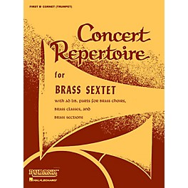 Rubank Publications Concert Repertoire for Brass Sextet (1st B-flat Cornet/Trumpet) Ensemble Collection Series