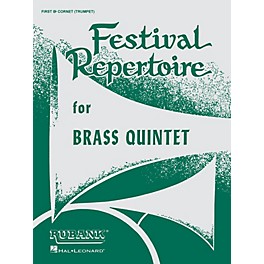 Rubank Publications Festival Repertoire for Brass Quintet (2nd Trombone/Baritone B.C. (4th Part)) Ensemble Collection Series