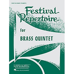 Rubank Publications Festival Repertoire for Brass Quintet (1st Trombone (3rd Part)) Ensemble Collection Series