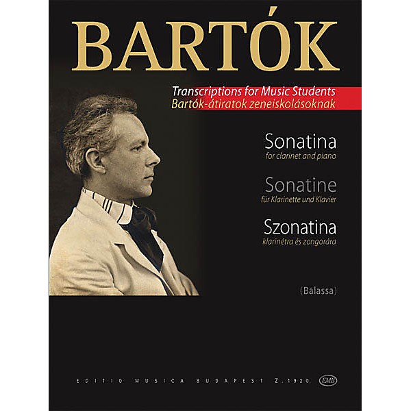 Editio Musica Budapest Sonatina EMB Series by Béla Bartók