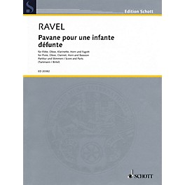 Schott Pavane pour une infante défunte Woodwind Ensemble Series Softcover