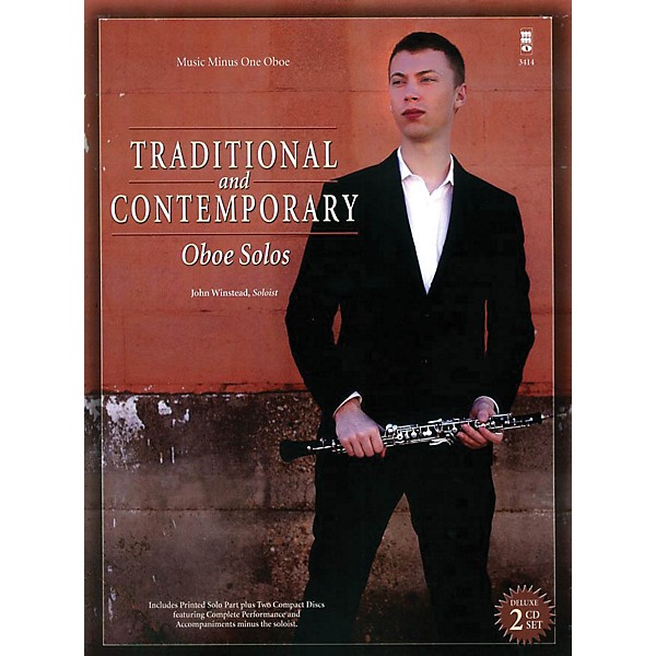 Music Minus One Traditional and Contemporary Oboe Solo Music Minus One Series BK/CD